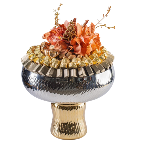 COLLECTION SILVER 1.6Kg -  29 cm x 29 cm x 26 cm