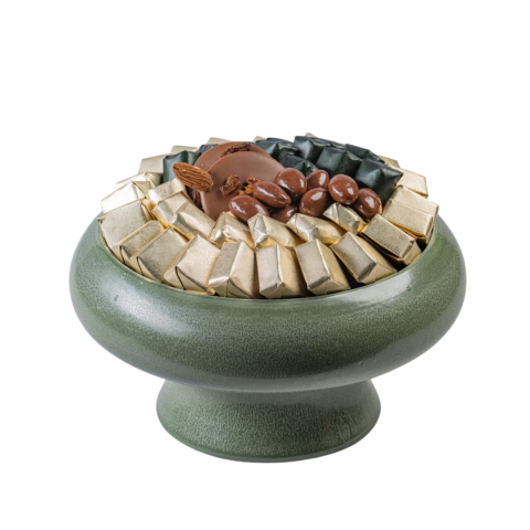 COLLECTION ÉMERAUDE 700g -   18 cm x 18 cm x 13 cm